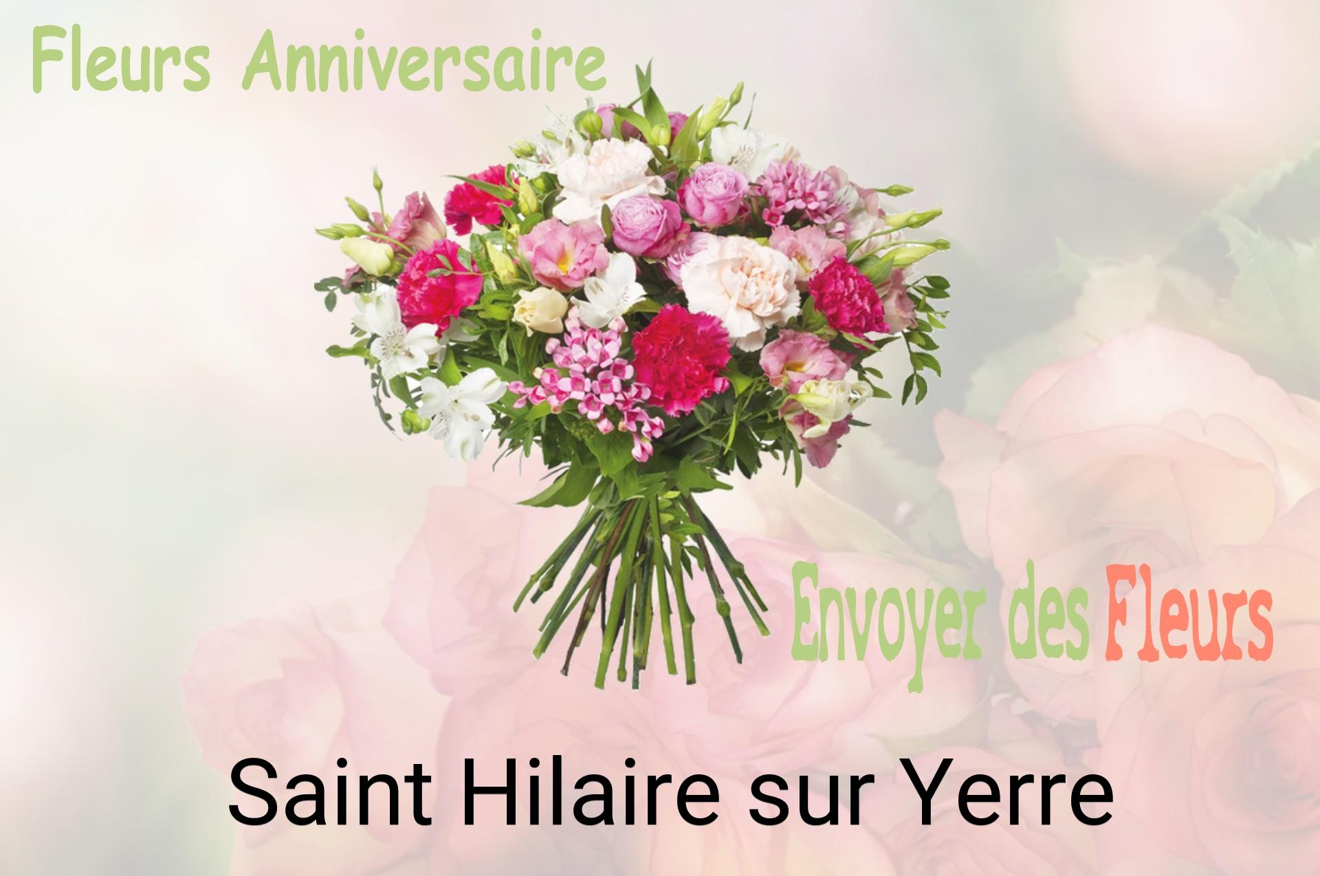 Bouquet de fleurs d’anniversaire livré à Saint-Hilaire-sur-Yerre